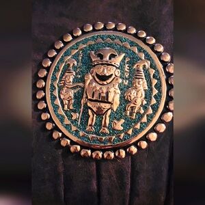 Product of Puru.  Green Mochila